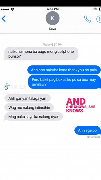 MAY UMIILAW: Unboxing Cellphone ni KuyA