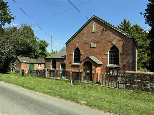 Two former methodist chapels up for sale with Shropshire auction house