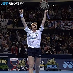 Special shots from a special talent (spoiler alert: this video contains diving!) Happy birthday, Boris Becker! 🥳 | Tennis TV