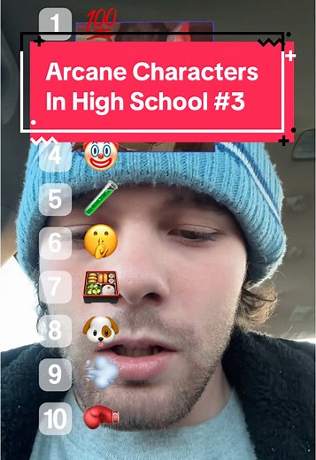 Arcane Characters in High School: Jinx vs Ekko Showdown