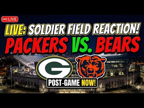 🚨PACKERS vs BEARS POSTGAME LIVE 😤 Soldier Field SILENCED | Amara’s Logic