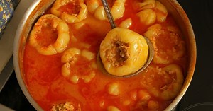 Recept za punjene paprike sa mesom i rižom