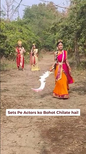 Behind The Scenes of Serial Shoot 🎬 | On-Set Fun Moments | TV Actors BTS Video