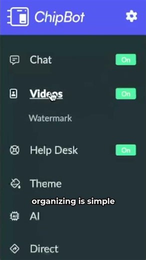 How to Organize Your Video Library in ChipBot