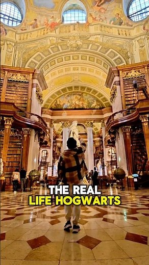 📚✨ #Vienna’s most magical library revealed 👀 #travel #harrypotter