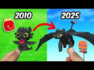 Every Toothless Fast Food Toys