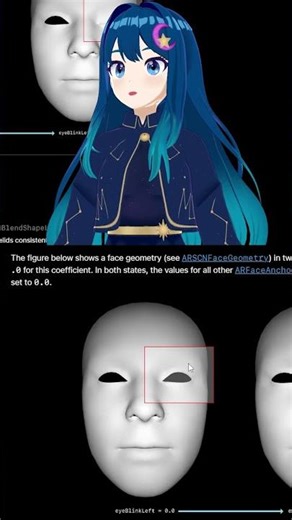 Create ARKit Blendshapes in Blender for VrChat #vtuber #arkit #vnyan #blender #vrchat #anime