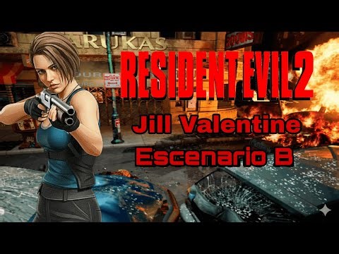 CRONICAS DE JILL VALENTÍNE: MOD BIORAND RESIDENT EVIL 2 ESCENARIO B#envivo#español