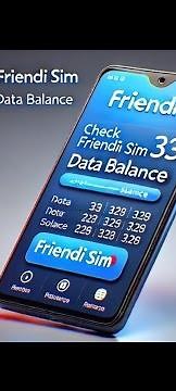 How to Check Friendi SIM Data Balance | Quick & Easy Guide | saudi arabia