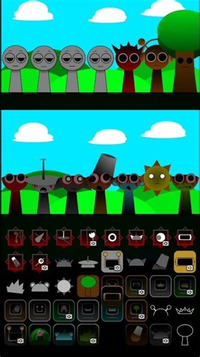 Incredibox Sprunki Cluckr Treat 👽🤖 Vs Durple Treat 😈🔥🔥 #sprunki #incredibox