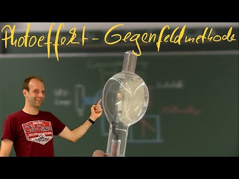 Photoelectric effect - opposing field method