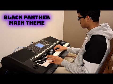 Black Panther Main Theme - Keyboard Cover