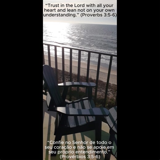 “Trust in the Lord with all your heart and lean not on your own understanding.” (Proverbs 3:5-6) Follow His guidance for every step. “Confie no Senhor de todo o seu coração e não se apoie em seu próprio entendimento.” (Provérbios 3:5-6) Siga a orientação d’Ele em cada passo. 🌎✨ Welcome to Move Forward 365! We’re Débora (Brazilian) & Matt (American, rocking life in a wheelchair) 💕Real couple, real fun 🎧 AI vibes you’ve never seen before ♿ Love resilience positivity 👉 Follow us, leave a like �