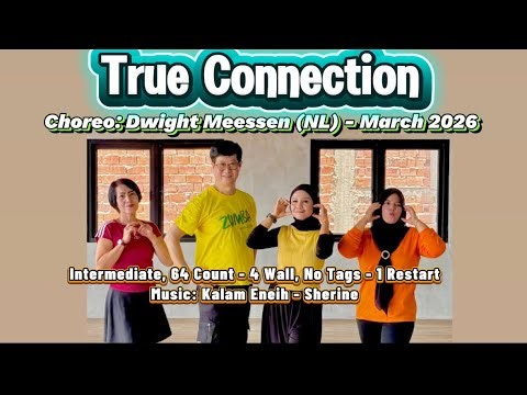 True Connection - Line dance | Choreo :Dwight Meessen (NL) - Intermediate - March 2026