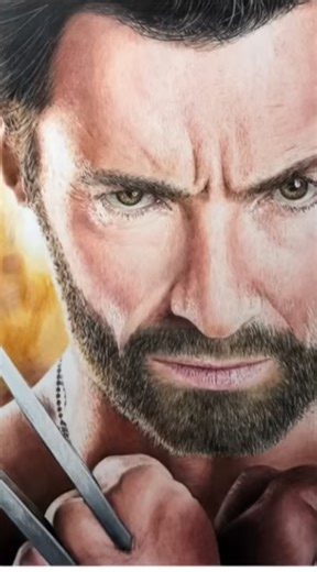 The Wolverine portrait drawing Marvel fans will love