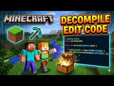 How to Decompile & Modify Authlib.jar Files.