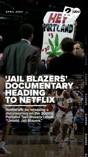Netflix will be releasing a documentary on the 2000’s Portland Trail Blazers called “Untold: Jail Blazers." https://bit.ly/4qUPYj7 Here's a report from April 2003 after forward Zach Randolph punched teammate Ruben Patterson during a fight at practice. | KATU News