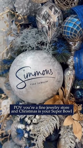 The store is decorated and we are ready to help you find the pieces to make your holiday season that much more magical ❤️ We can’t wait to share this season with you! | Simmons Fine Jewelry