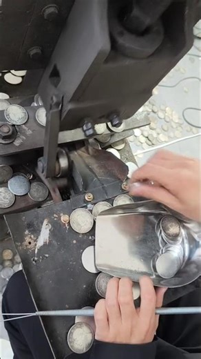 Old Coins Cutting Process 😳 | Rare Coin Making Machine