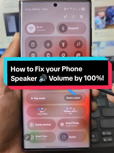 If your phone speaker is not loud even when it is at the highest volume dont go and waste your money trying to fix it let me show you ho to fix it. #speaker #volume #sound #android #learnontiktok