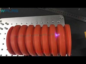 Pipe Laser Printer for HDPE Orange Pipe Video