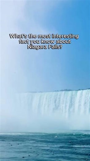3.1K views · 25 reactions | INTERESTING FACTS The erosion rate of Niagara Falls is approximately 1 foot per year. The Falls used to be where the Whirlpool Rapids are today!  What's the most interesting fact you know about Niagara Falls? Share in the comments below!  #NiagaraFallsCanada #niagarafalls #waterfall #facts #interestingfacts #falls #view #history #map #nature #naturalwonder #factsofhteday #dailysplash #share | Niagara Falls Tourism | Facebook