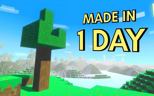 【搬运】24小时使用Unity开发 Minecraft！（I Made Minecraft in 24 Hours）