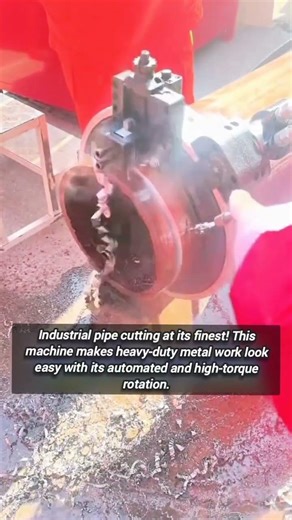 Automated Cold Cutting Process For Large Diameter Metal Piping