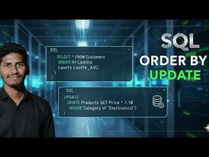 SQL Tutorial Day 5: ORDER BY & UPDATE Explained Simply | Learn with Bharath