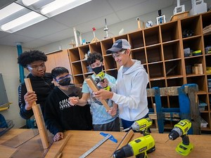 Earth Day Issues Are Year-Round Focus For STEM Program Students At Edison High School