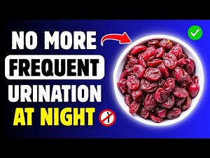 Seniors: Eat These 3 Dry Fruits Before Bed to STOP Nighttime Urination Naturally