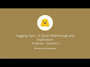 Hugging Face - Walkthrough, Discussions, Demo with Vision Transformer for Image Classification