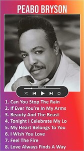 Peabo Bryson MIX Best Songs #shorts ~ 1970s Music So Far ~ Top R&B, Quiet Storm, Soul, Adult Con