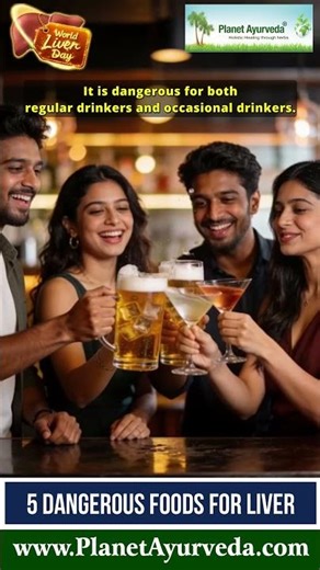 5 Dangerous Foods for Liver⚠️ Avoid these if You Want to Prevent Diseases & Live a Healthy Long Life