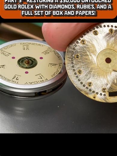 #watches #vintage #restoration #rolex #watchmaking