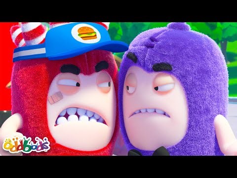 Get Ready for a Food Fight 🍔 | Oddbods | 1 Hour of Full Episodes | Be Brave!