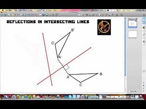 Reflections over intersecting lines