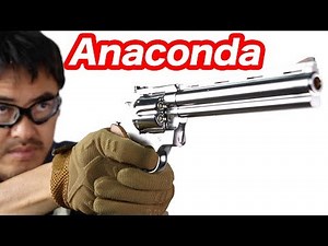 【44Magリアルカート】Colt社公認アナコンダ８インチリボルバーガスガン・マルシン・シルバー マック堺 エアガンレビュー