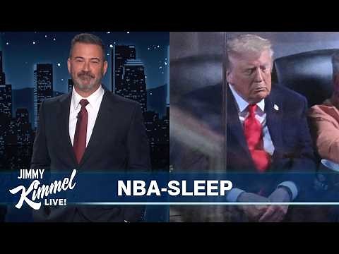 Trump Gets Booed & Falls Asleep During NBA Finals, Claims War is Almost Over & Goodbye Spencer Pratt