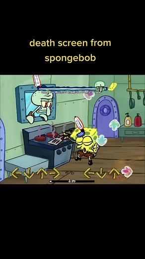 Soiled It FNF SpongeBob Death Screen
