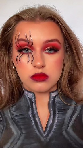 Marvel Makeup Series Part 11 - Black Widow Transformation