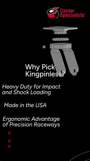 Enhance Ergonomics and Caster Life with Kingpinless Rigs | Caster Specialists