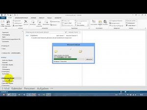 Outlook - Importing an old PST file - Data file from Outlook 97-2002 - Part 3