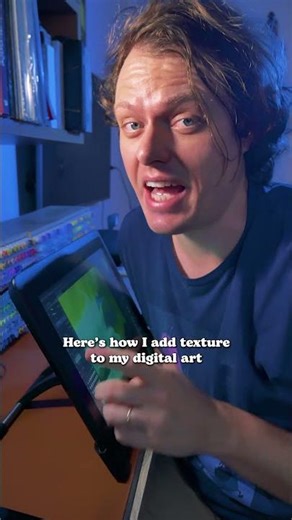✨ "Digital Textures" ✨️ #clipstudiopaint #artist #tips #funny