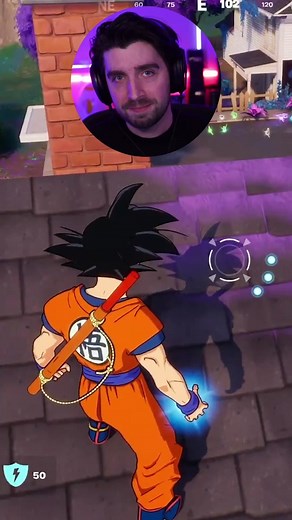 Goku Fortnite Gameplay: Kamehameha Move Goes Ham!