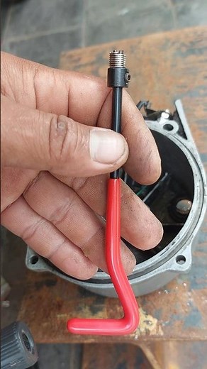 how to repair a loose thread with thread recoil