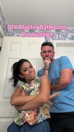 DIY Master Bathroom Renovation with Blue Onyx Countertop