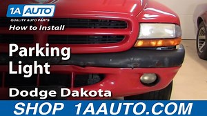 How to Replace Corner Lights 1997-2004 Dodge Dakota