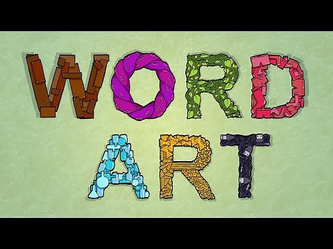 How to make Word Art (out of Word Art)