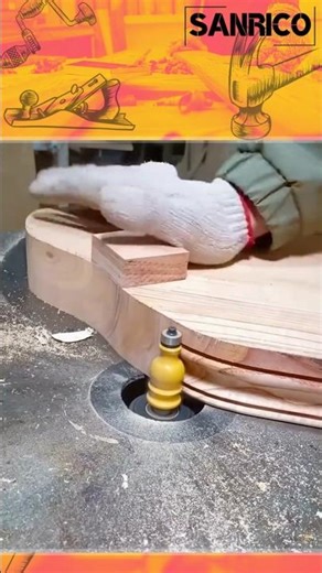 Create Beautiful Molding with Your Router" 😊#Woodworking #RouterMolding #DIY